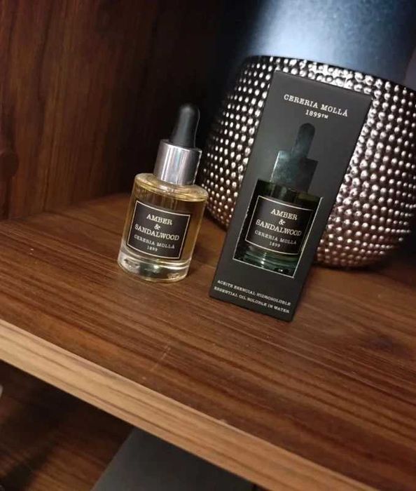 Óleo Essencial Amber & Sandalwood 30ML - Cereria Molla