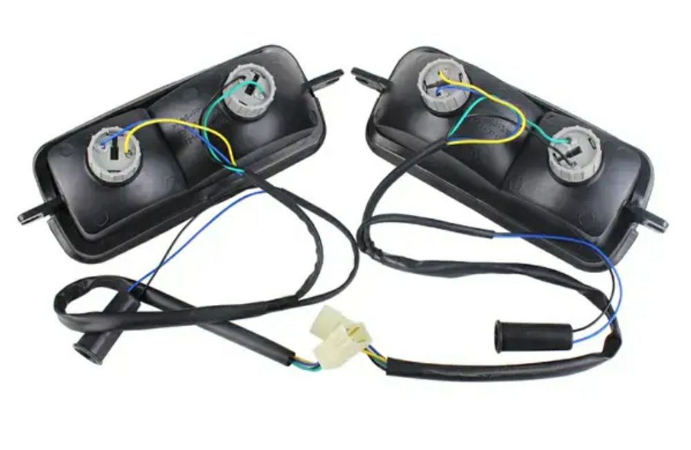 Підфарник ПТФ Led DRL Надфарники Нива 2121 бегущий поворот ДХО