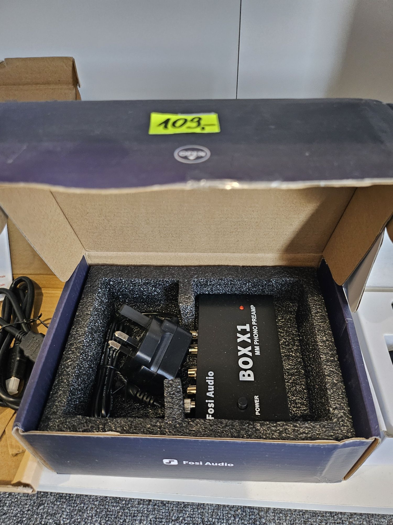 Hifi made fun fosi audio box x1 przedwzmacniacz