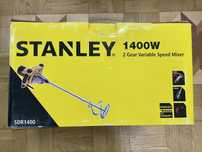 Миксер сетевой STANLEY SDR1400: P=1400Вт, 400/800 об./мин, КМ=80Н*м