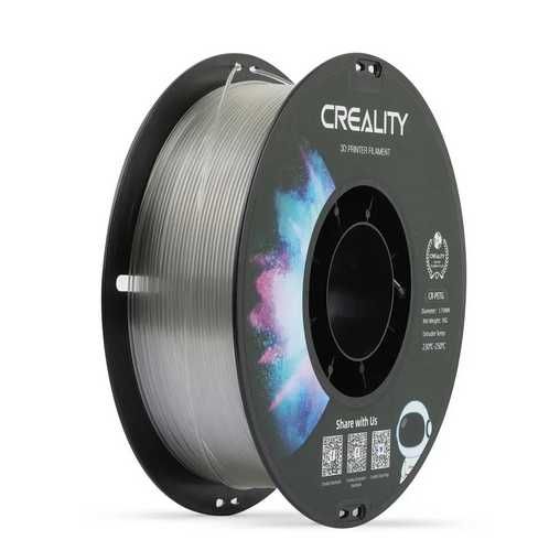 Оригінальний  CREALITY CR-PETG, 1 кг, прозор, проз.синій, чорн, білий