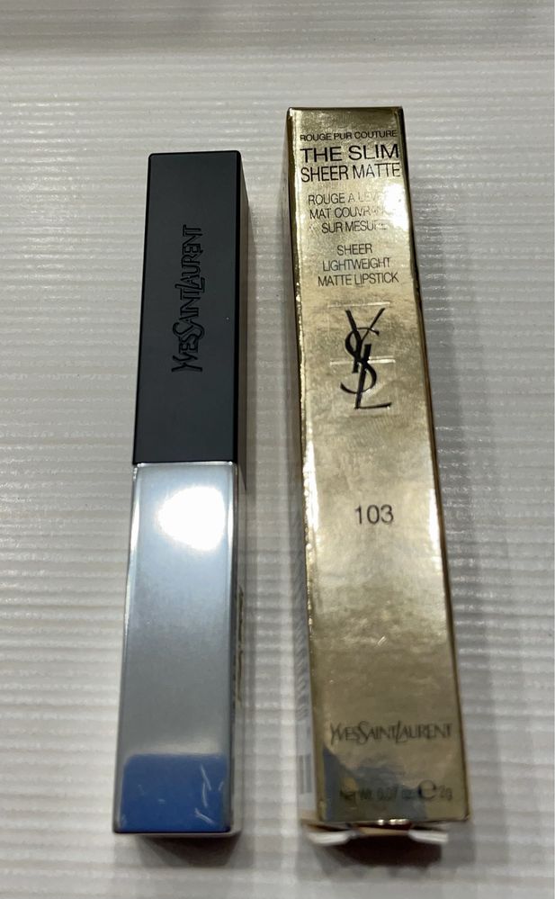 Szminka YSL czerwień kolor 103