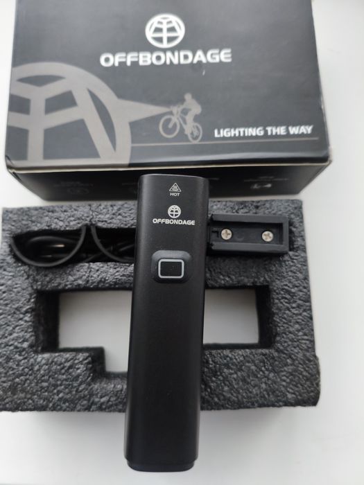 Offbondage Топова велофара, ліхтар, power bank.