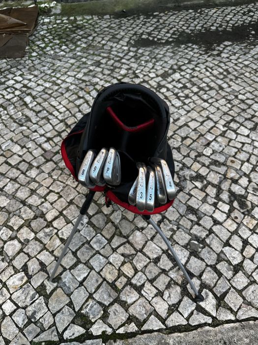 Ferros de golfe Cleveland 3-P (+ 60° Mizuno + saco)