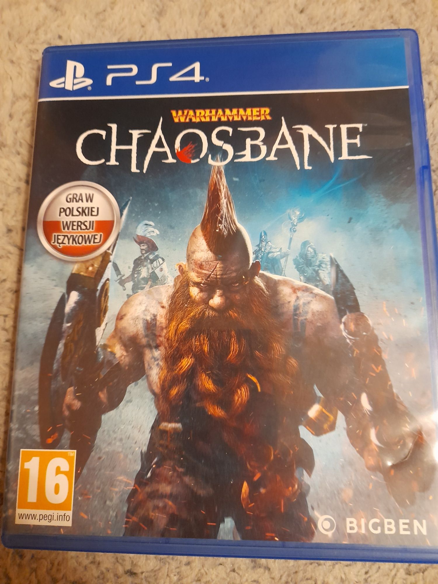 Warhammer Chaosbane Pl gra na konsole ps4 ps4