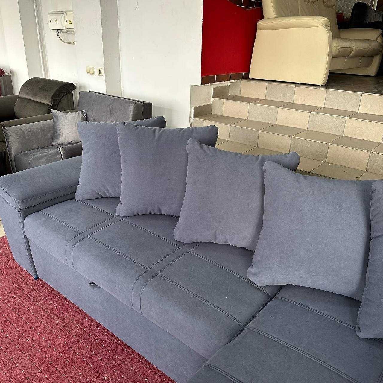 БЕЗКОШТОВНА ДОСТАВКА Новий розкладний диван в тканині купити