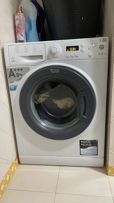 Máquina Lavar Roupa Ariston Hotpoint - Muito Económica