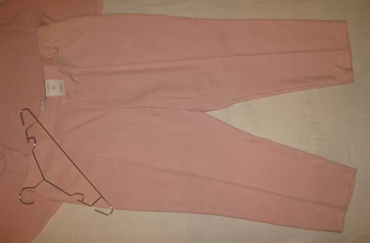 22UK 50Eu рожеві світлі зручні брюки штани Мом дуже великий розмір 5хл