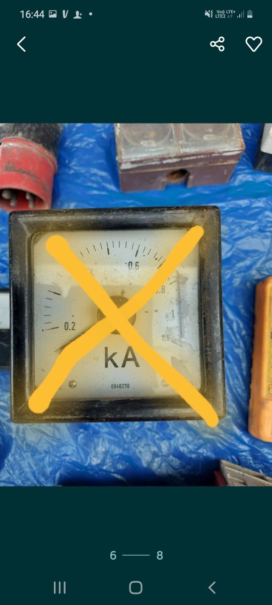 11 sztuk przedmioty elektryczne ,Amperomierze,woltomierz transformaPRL