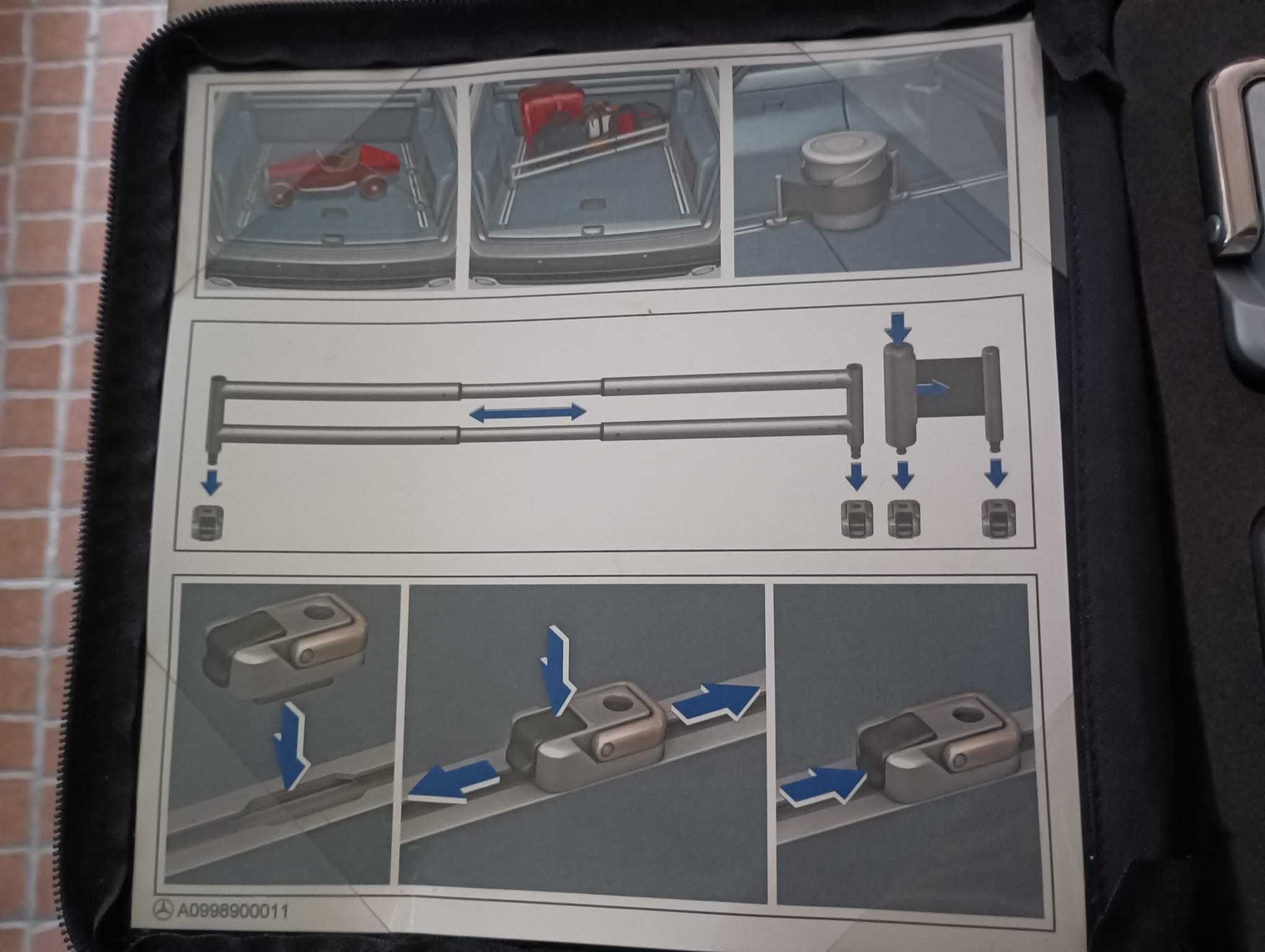 Kit para Bagagem (Mala) Mercedes