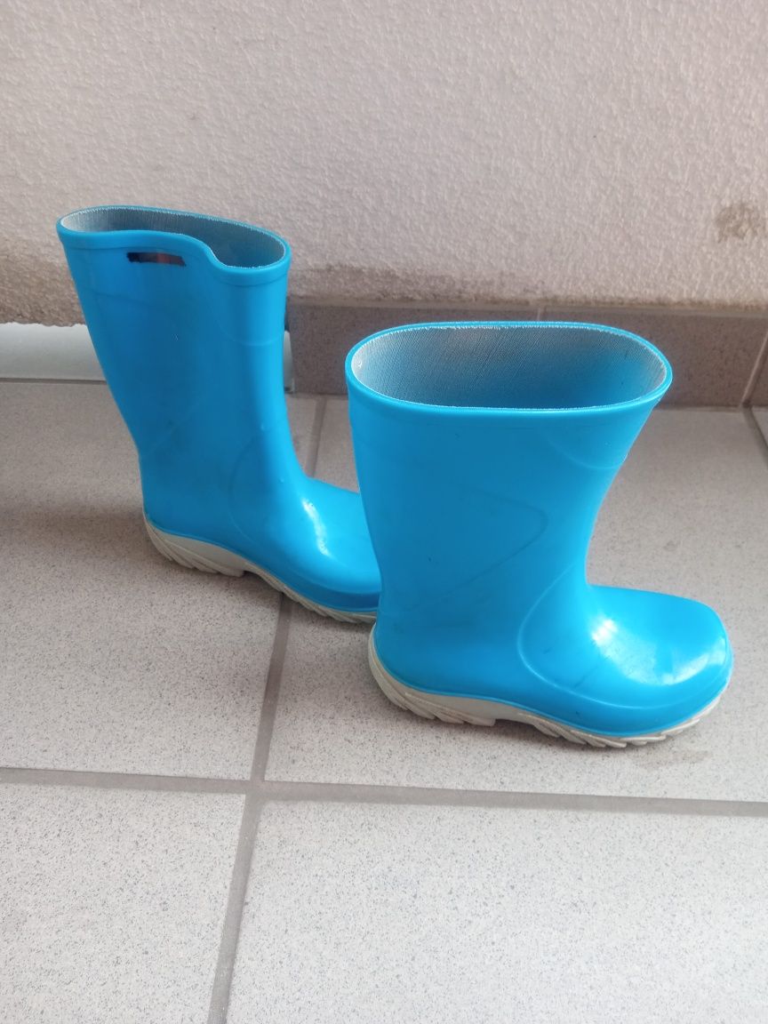 Kalosze dziecięce rozmiar 25/26 wkładka 16.5 cm