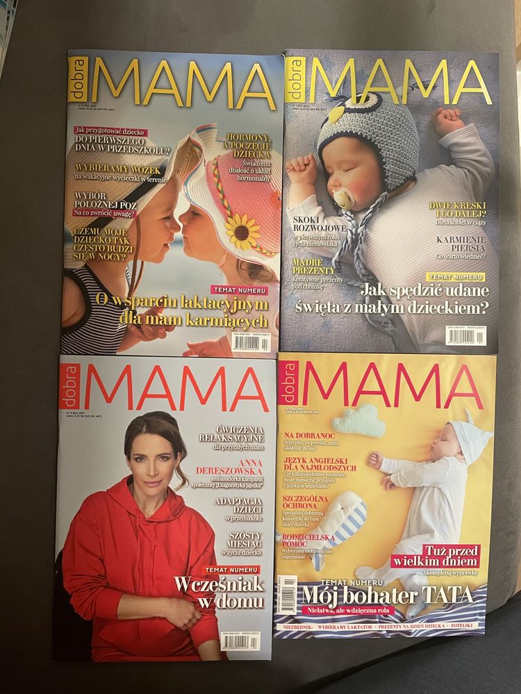 4 czasopisma Dobra Mama i 2 x Zdrowe Dziecko
