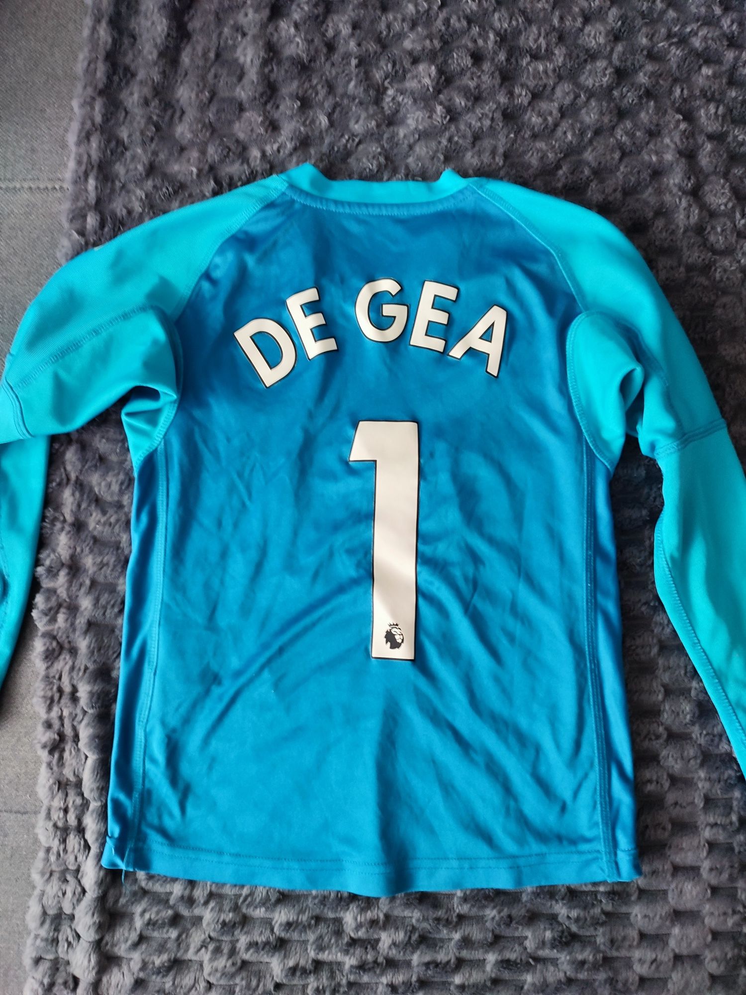 Koszulka piłkarska bramkarska Manchester United 1 De Gea rozmiar 128