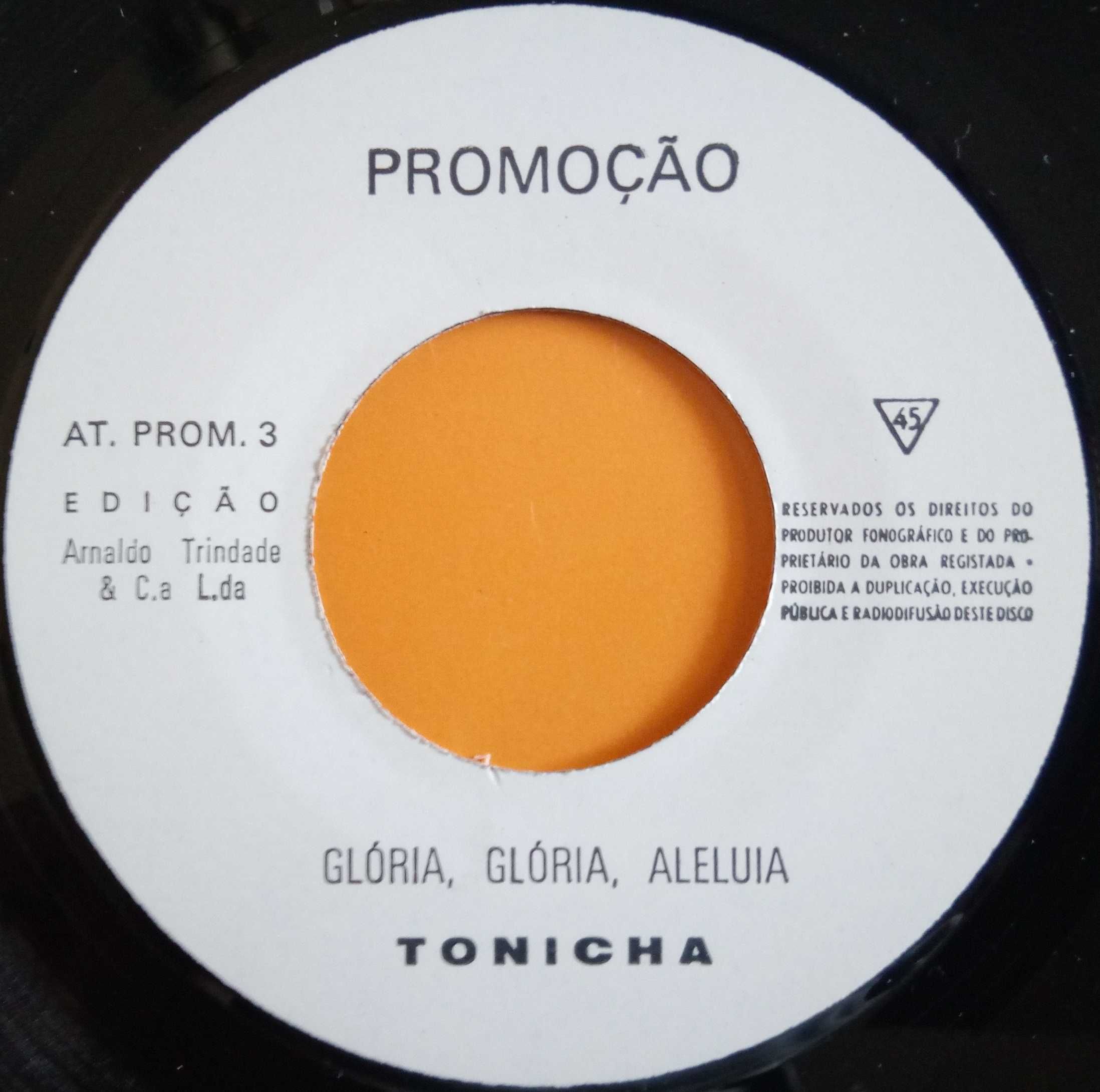 Tonicha	- - - - -	Glória, Glória, Aleluia	- - - - -	Single