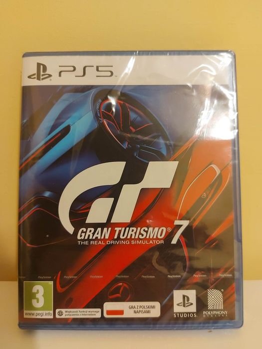 Gra Grand Turismo edycja 7 PS5 nowa w folii