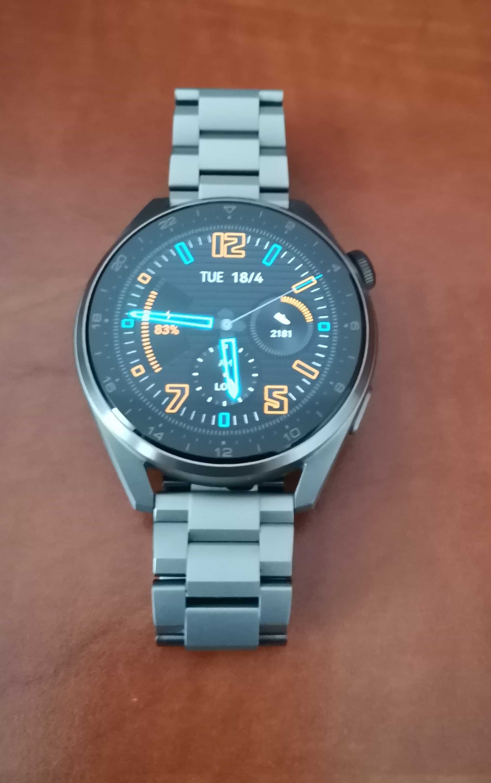 Smartwatch HUAWEI Watch 3 Pro Elite Titanium LTE Srebrny