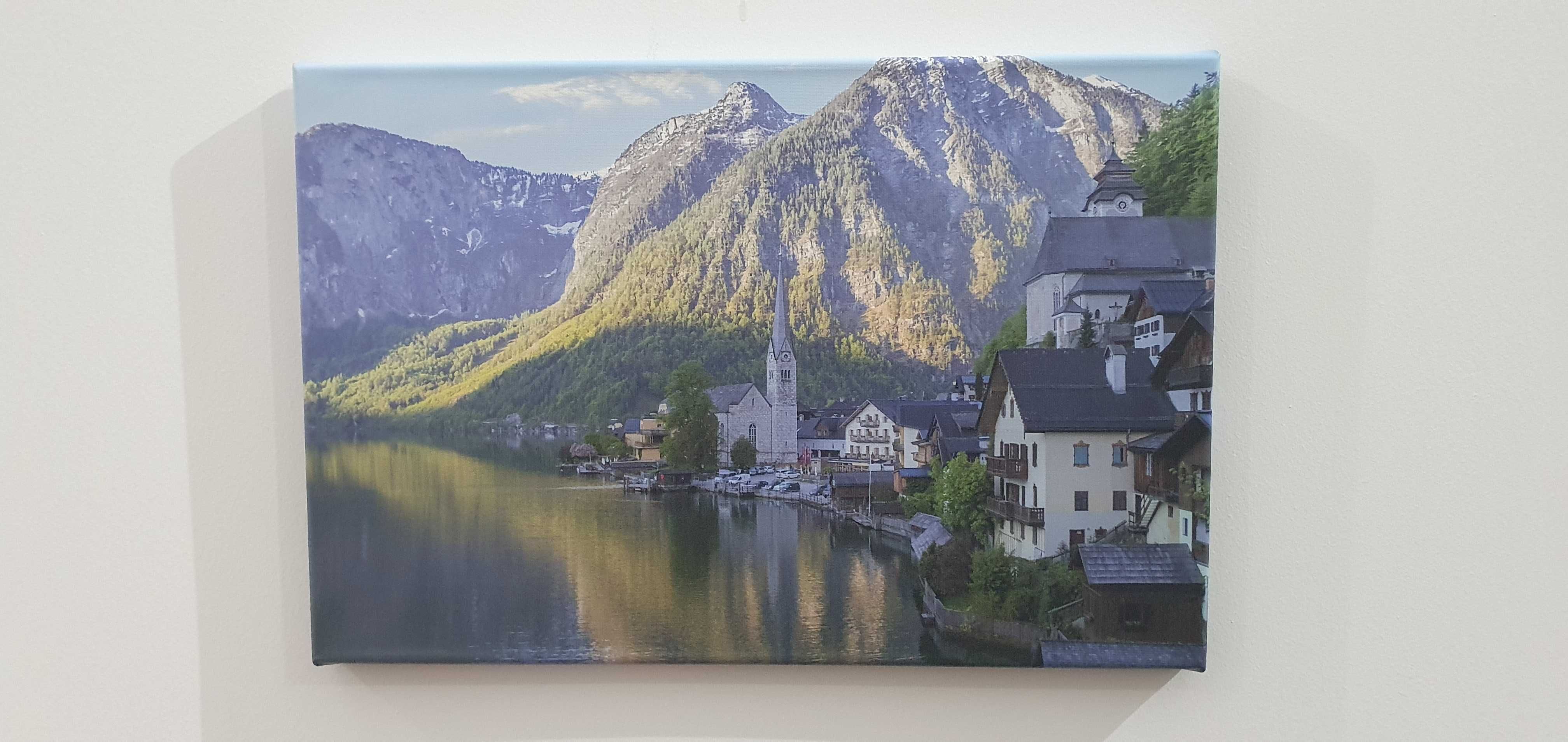 [Quadro Tela] Fotografia original - Hallstatt - 30cm x 45cm