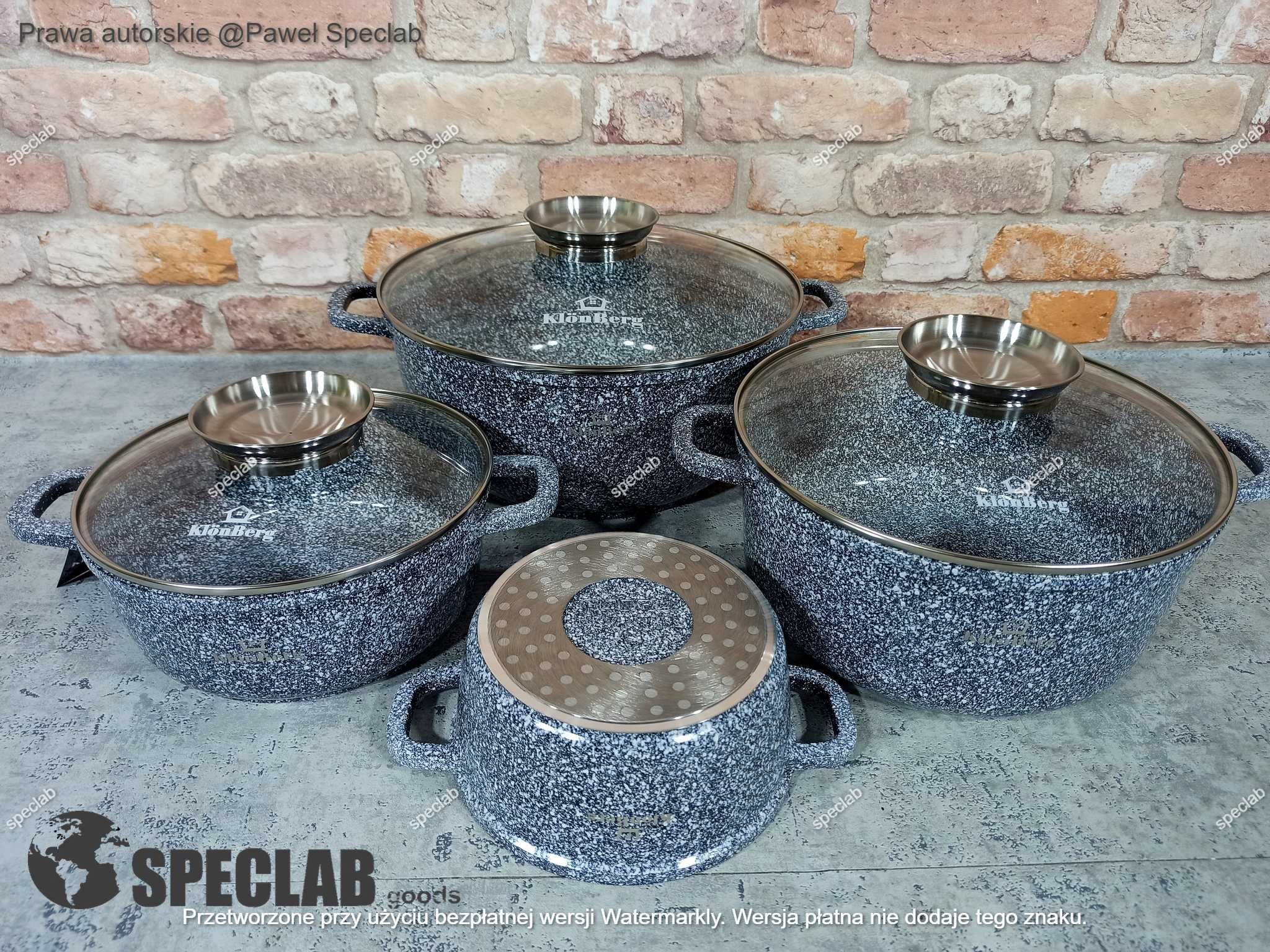 Zestaw garnków KB-3922 Gaz, indukcja, piekarnik, zmywarka