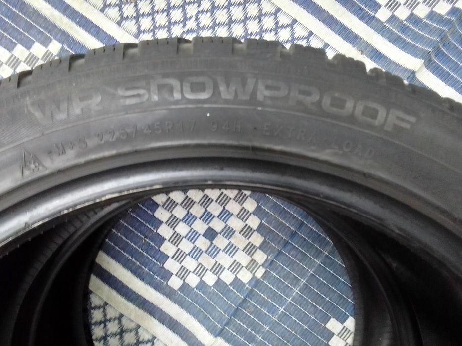 Cena za 2 Opony zimowe 225/45r17 NOKIAN