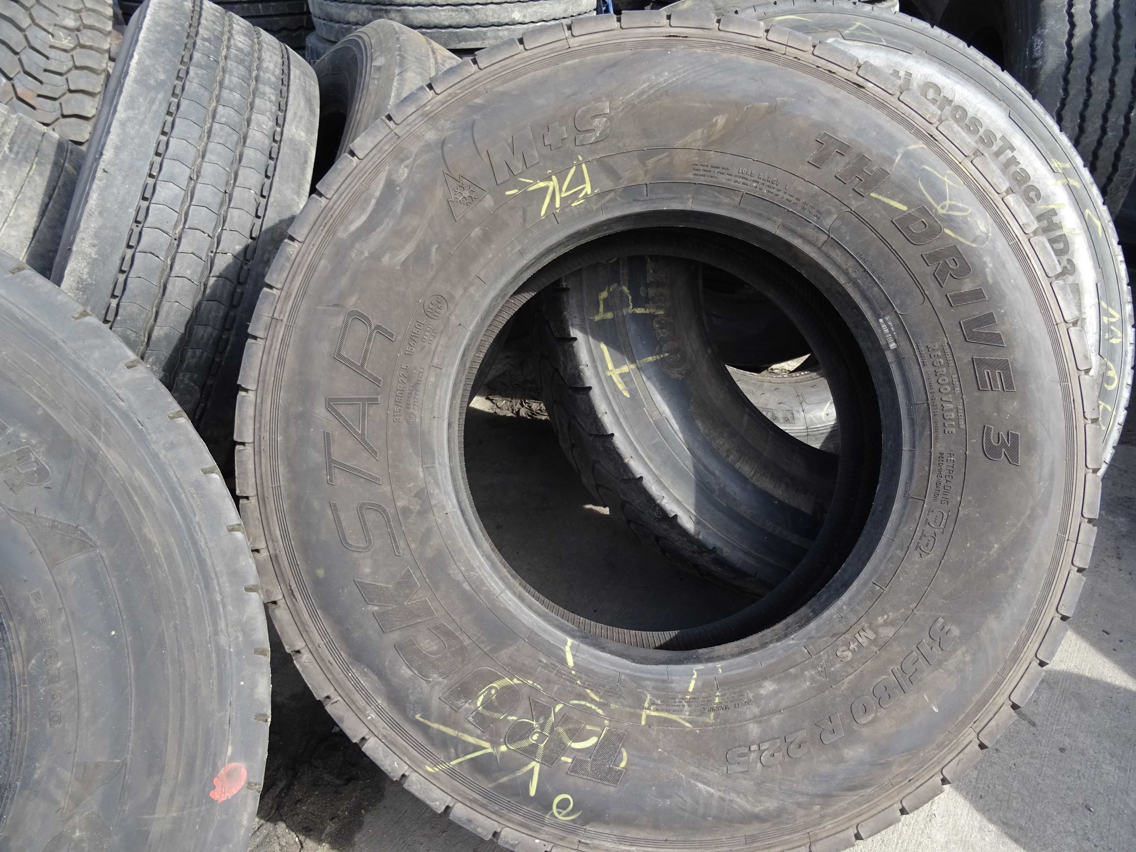 opona 315/80R22.5 TRUCK STAR TH DRIVE 3 (700 netto)