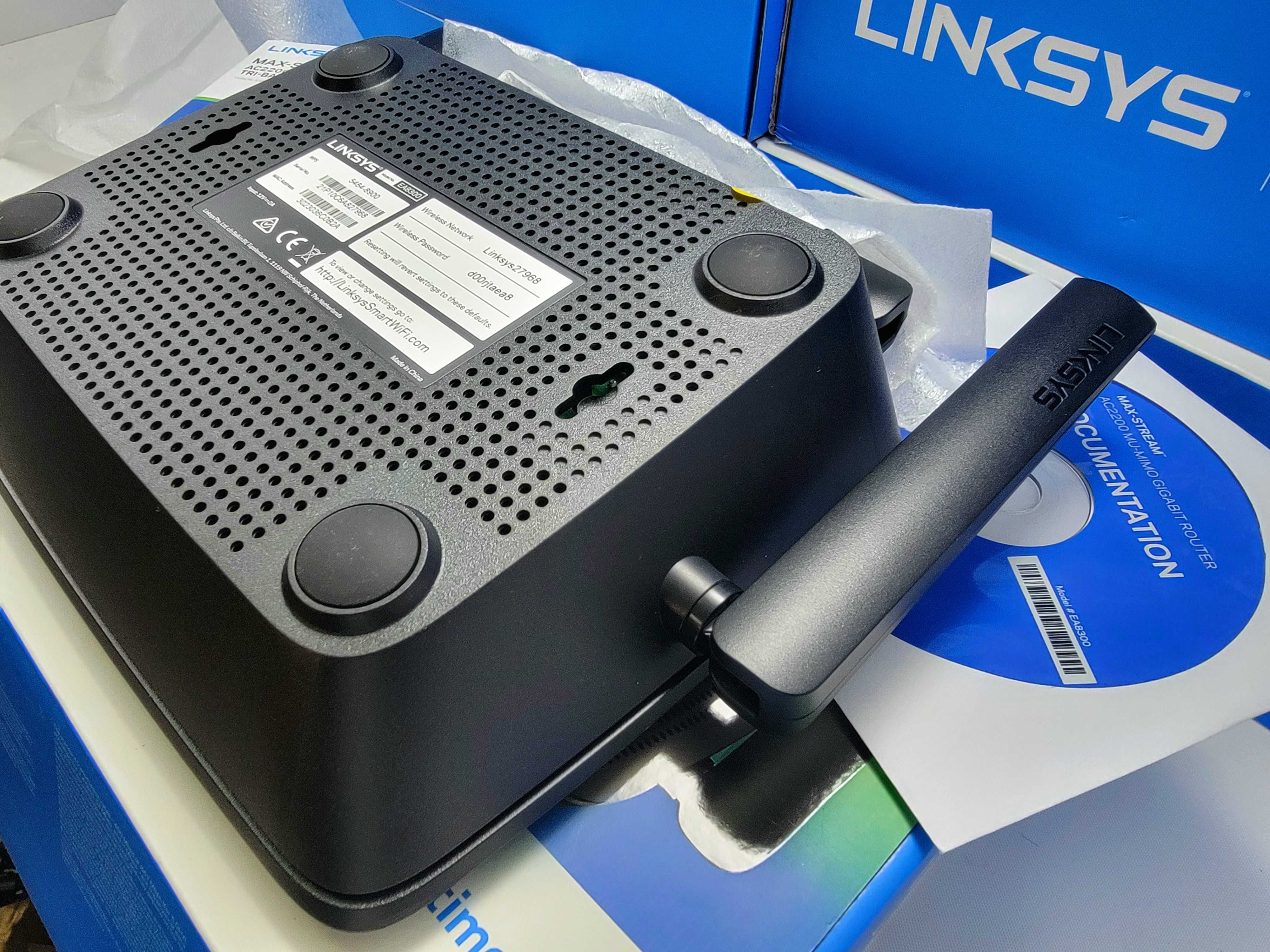 NEW! LINKSYS EA8300 роутер AC Wi-Fi маршрутизатор 1Gb 2.4/5GHz MU-MIMO