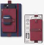Bookaroo Phone Holder bordowy - uchwyt na smartfon oprawa: blister