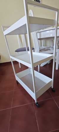 Carrinho branco ikea