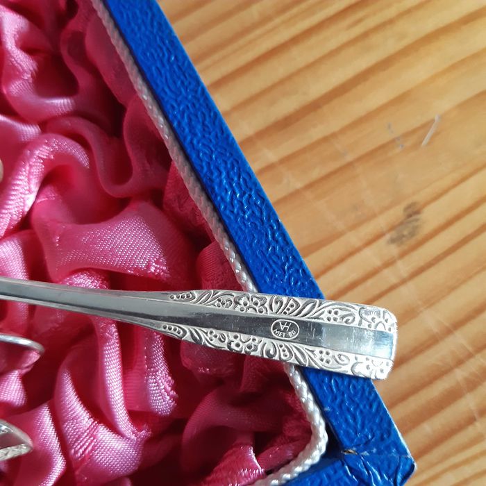 Posrebrzane łyżeczki do mokki