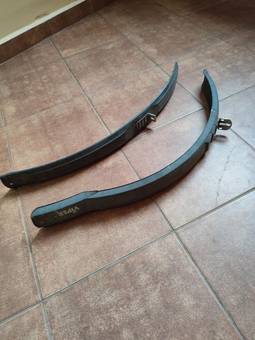 Dwa błotniki rowerowe