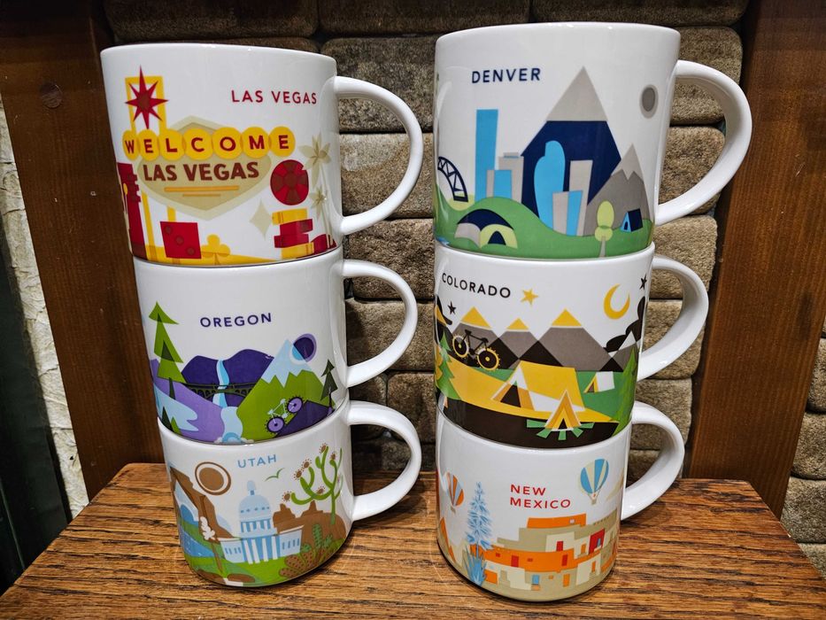 Кружка Чашка Starbucks You are here (США) 414 мл