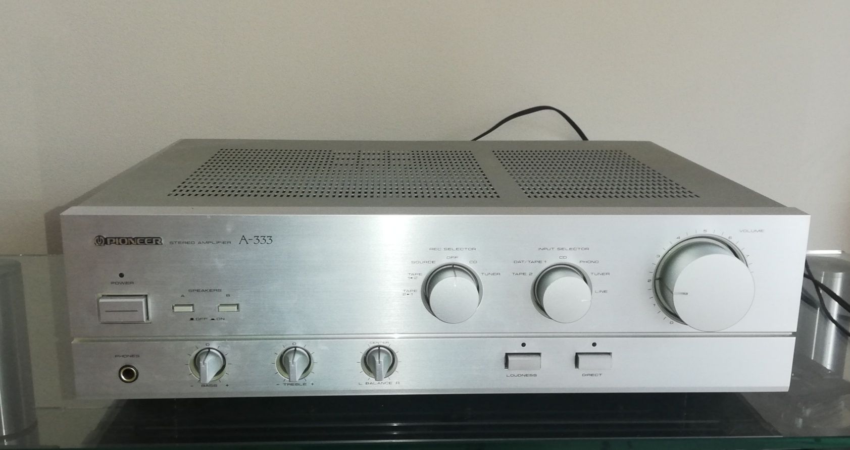 Pioneer A-333 Japończyk 410Watt poboru wzmacniacz