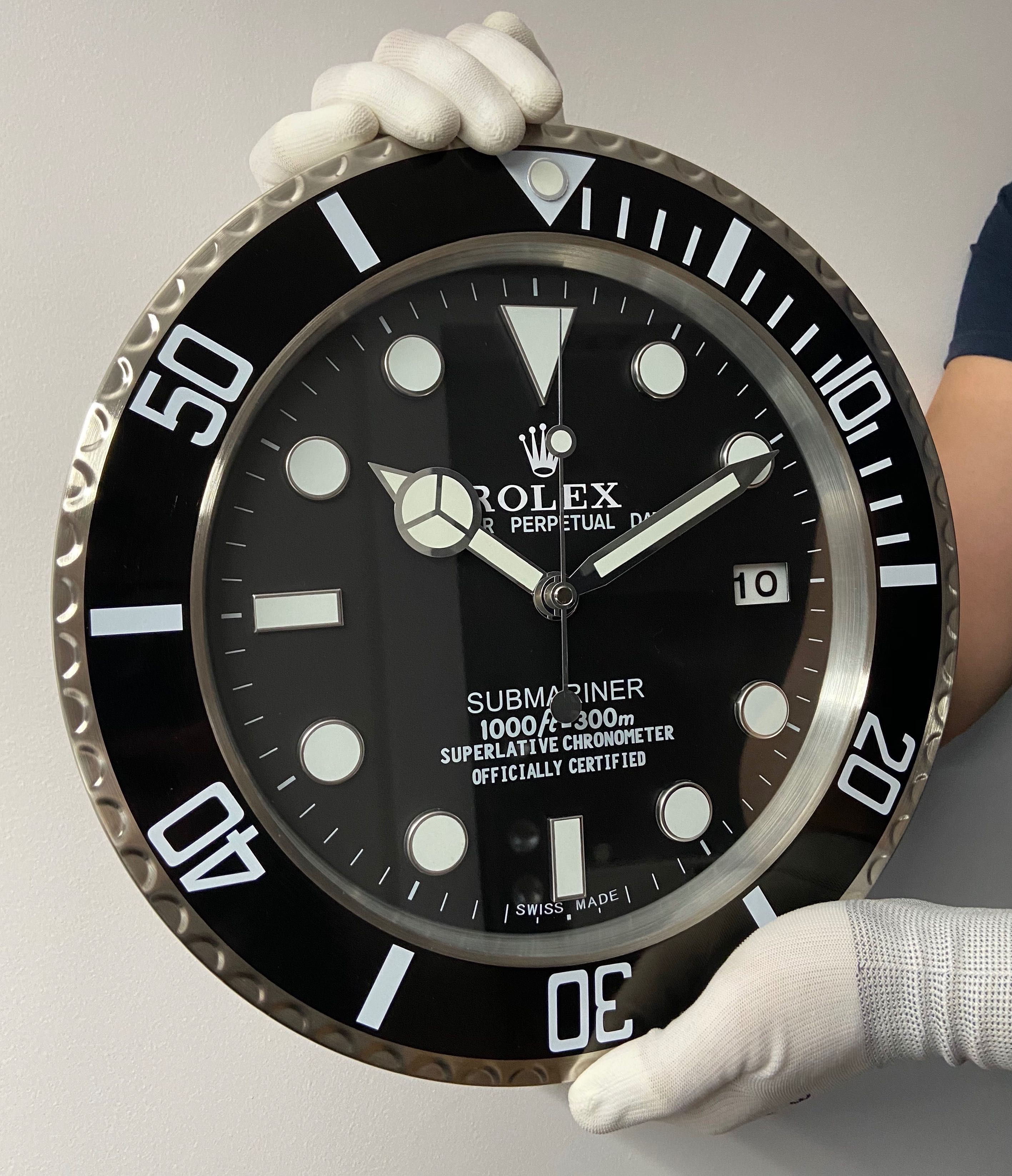 Zegar ścienny Rolex Submariner na ścianę