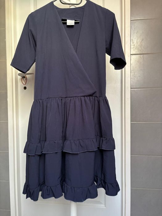 Sukienka kombinezon  Pakuten letnia beżowa