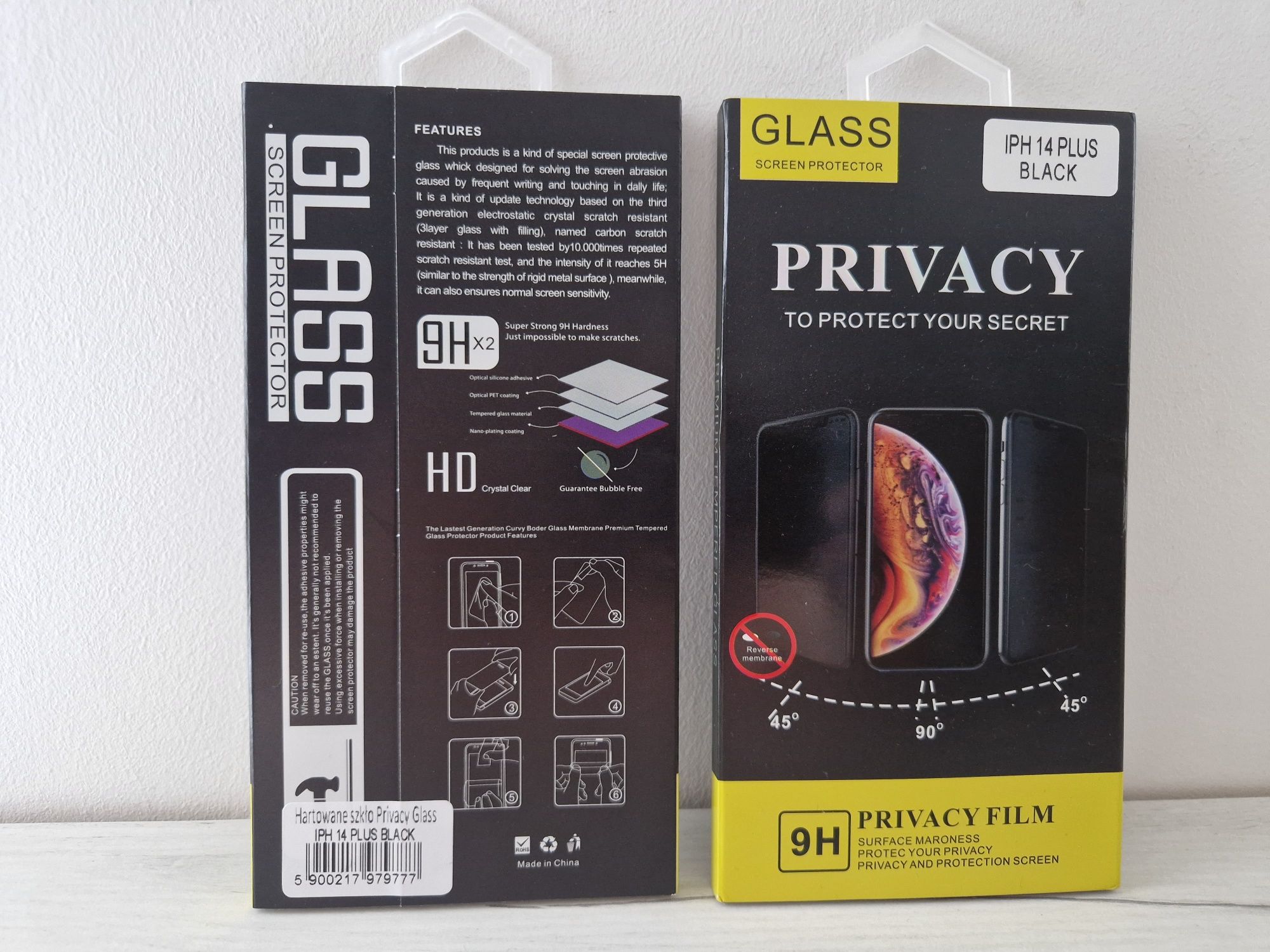 Hartowane szkło Privacy Glass do IPHONE 14 PLUS