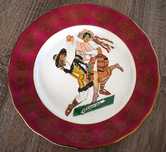 Tańce Polskie - fabryka porcelany Karolina z Jaworzna Śląskiego .