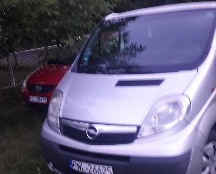 WYNAJMĘ 9 osobowego busa , Renault Trafic ,,OPEL VIVARO LONG 180 doba