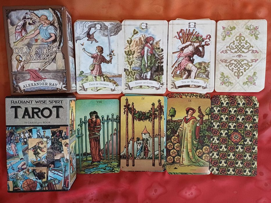 Таро Путешественика, золотой срез