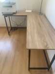 Secretaria de escritorio em L