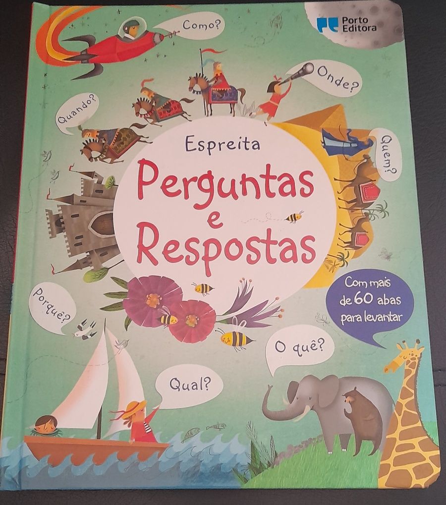 Livro espreita perguntas e respostas