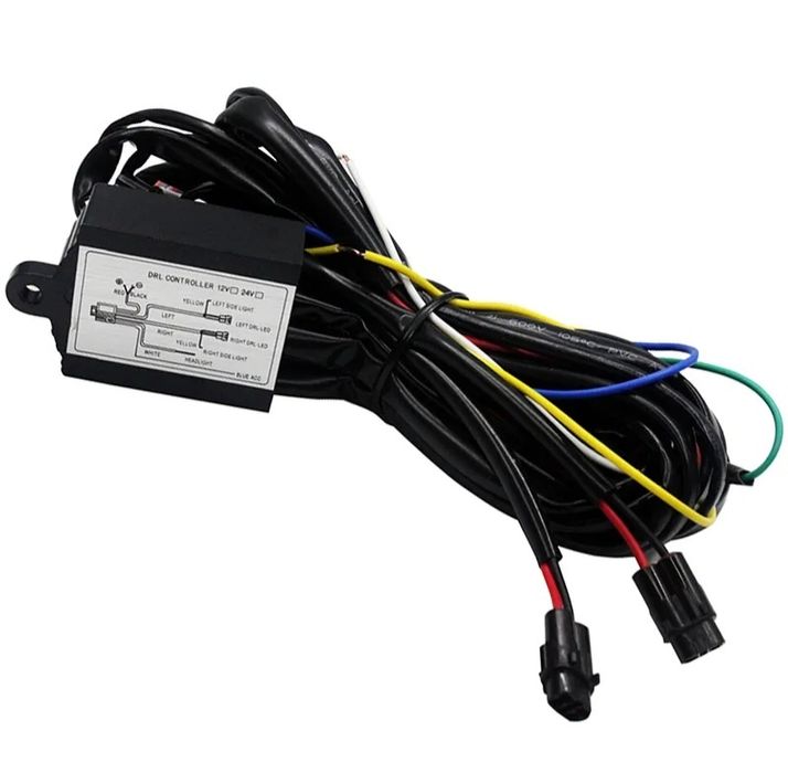 Блок управления DRL Led ходовыми огнями с функцией отключения притухан