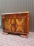 Komoda Pomocnik ART-DECO Orzech-Dąb Stara Antyk Politura Po Renowacji.