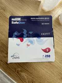 Medicare SafeDon rękawice nitrylowe 250 sztuk rozmiar S