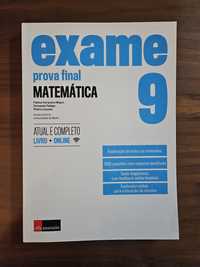 Livro de preparação prova final Matemática 9° ano - Leya Educação