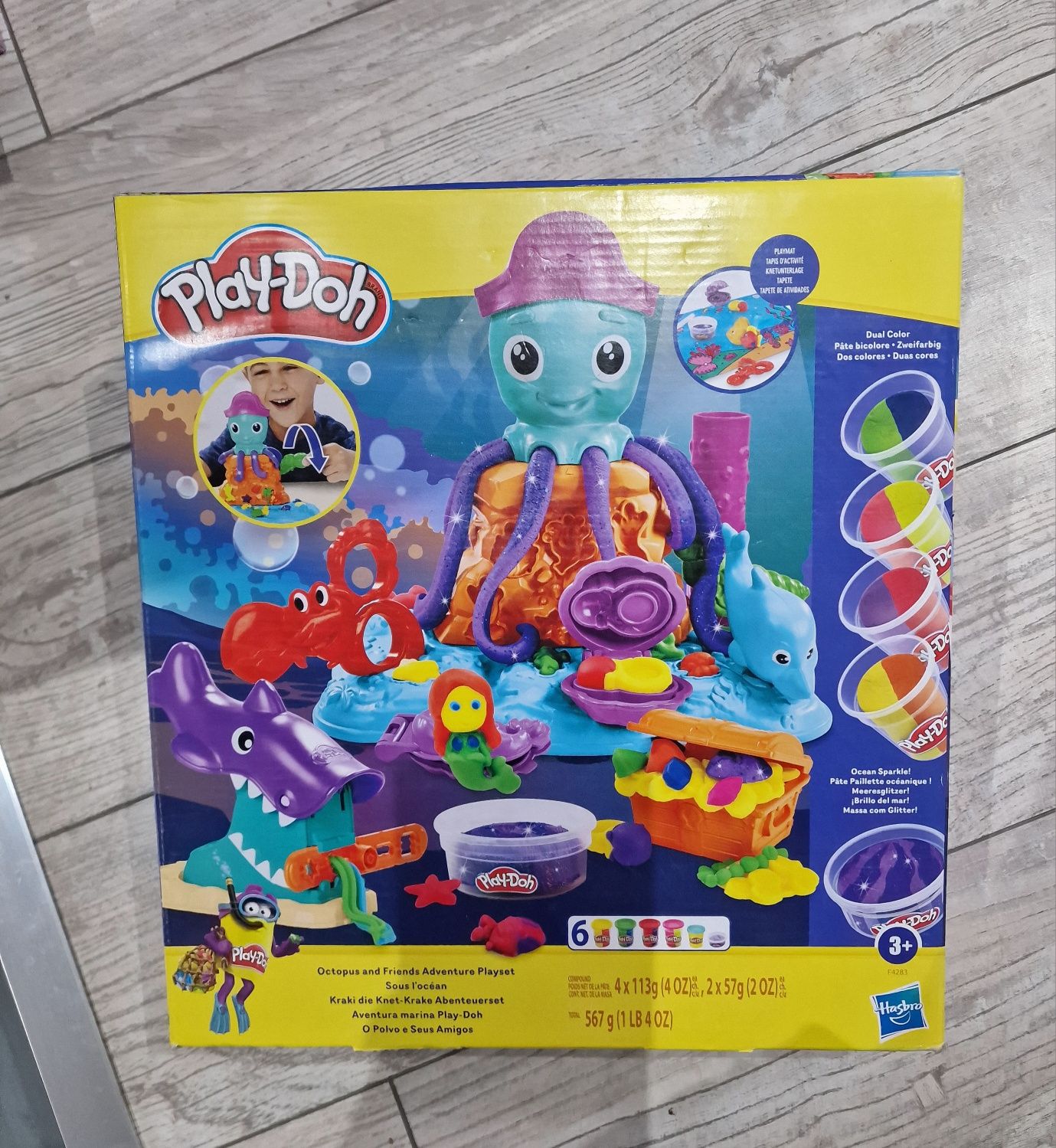 Ciastolina Hasbro Play-Doh Ośmiornica i przyjaciele F4283