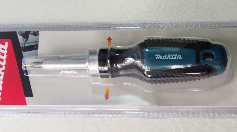 Makita D-58833 Магнітна викрутка з тріскачкою та бітою