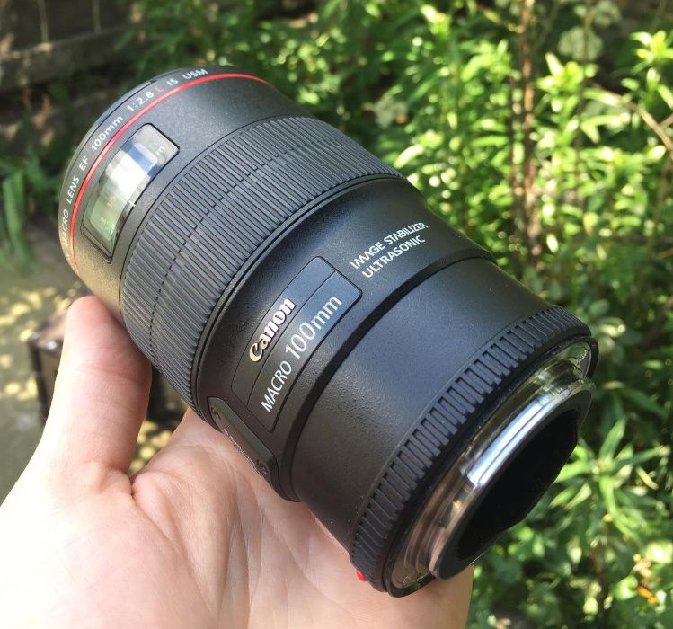 Canon EF 100 mm f/2.8 L Macro IS USM Новый. Намного лучше 180,135,200