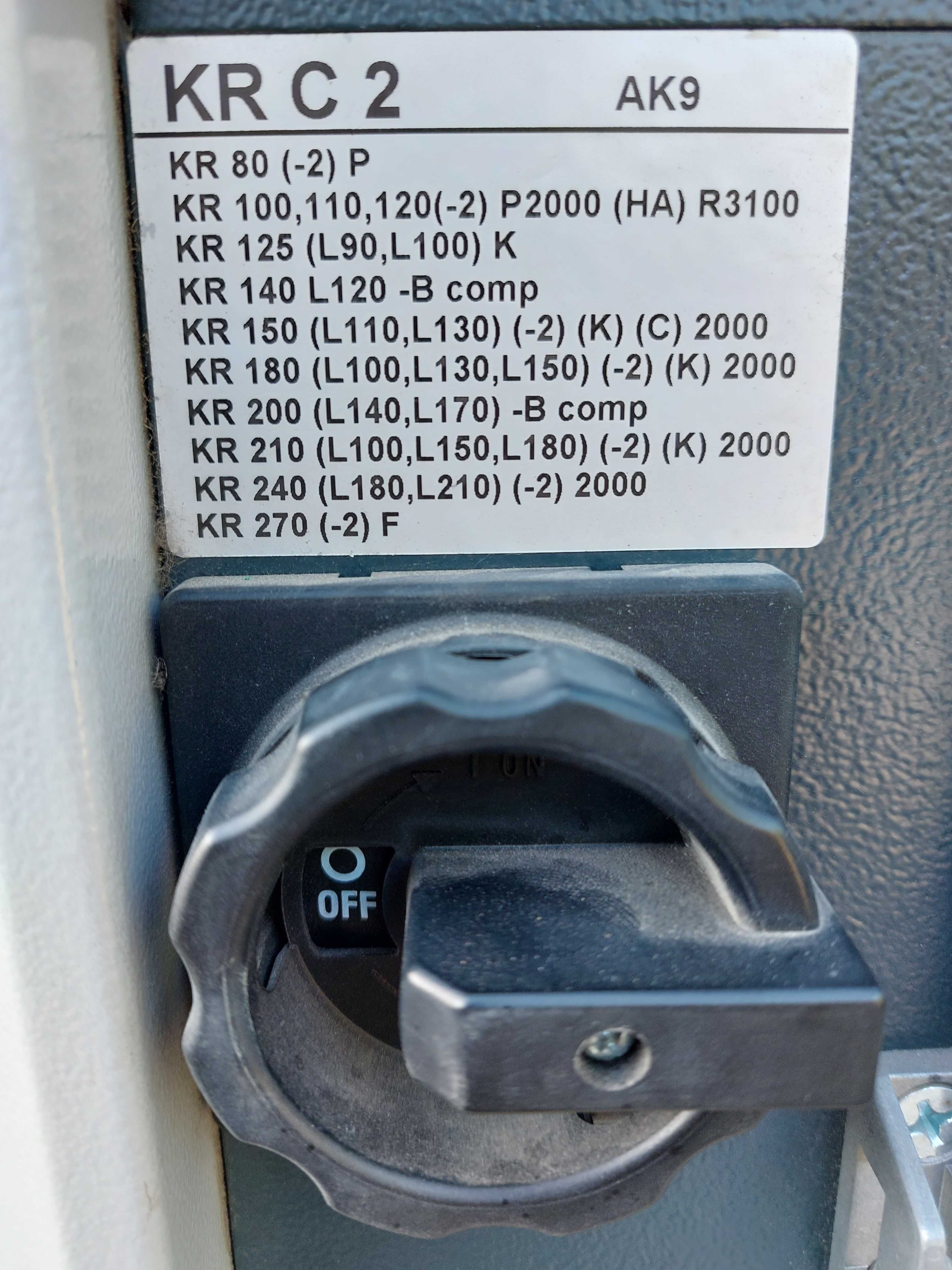 Ramię robotyczne KUKA KR150+7 Oś Sterowanie KR C2 ABB FANUC