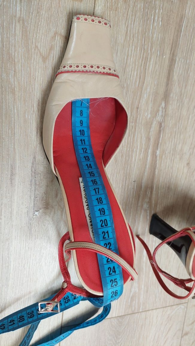 buty  damskie  skórzane  szpilki sandały,  czółenka r. 37.5