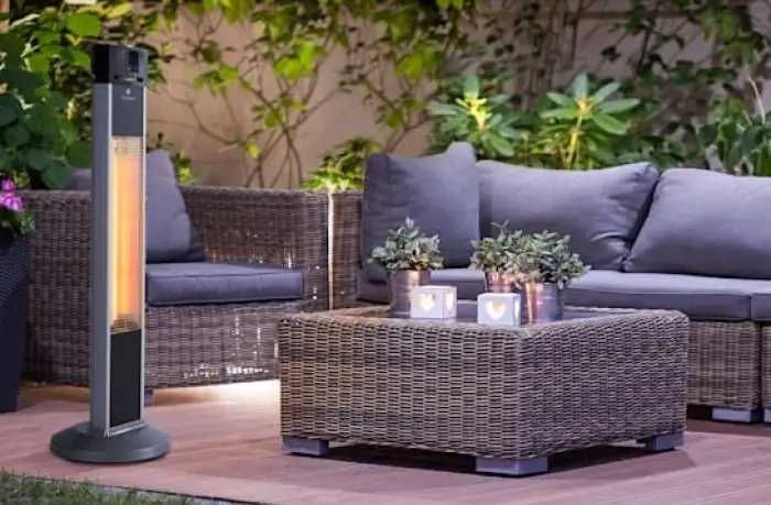 Обогреватель инфракрасный Blumfeldt для дома, улицы, террасы