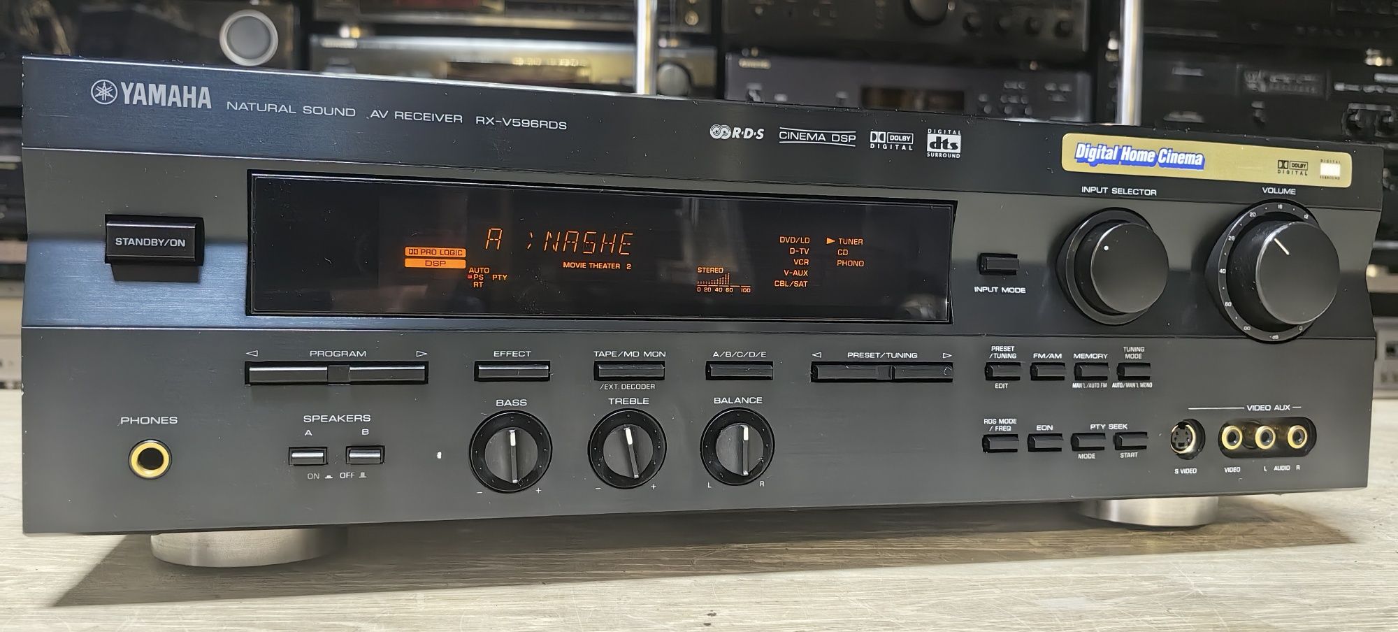 Ресивер Yamaha RX-V596/ Optical /4Ω